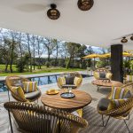Lounge des LAVIDA Hotels in Girona/Spanien